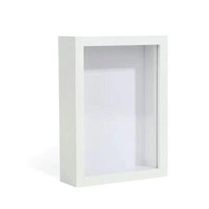 <span class=keywords><strong>Cornice</strong></span> Portafoto 3D Rettangolare in MDF con Fiori Secchi Intarsiati, Fatta a Mano, Creativa, Espositore Decorativo Fai-da-te - Product Image 2