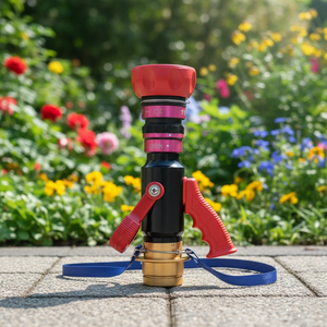 JMFIRE QLD6.010III Buse d'incendie multifonctionnelle sans recul, à jet direct réglable, haute pression, pour pulvérisation en forme de fleur - Product Image 5