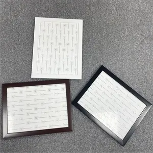 MDFSUB 8x10 ''빈 승화 PS 프레임 나무 벽 장식 3mm MDF 승화 플라스틱 사진 프레임