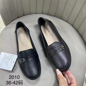 "The New Mother Shoes Zapatos para mujeres <span class=keywords><strong>de</strong></span> mediana edad y ancianas Zapatos planos <span class=keywords><strong>de</strong></span> cuero cómodos al por mayor" - Product Image 3