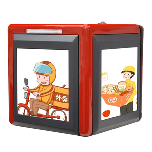 Caja de Reparto de Comida LED P3 4G GPS con Panel de Matriz LED para Motocicleta, Pantalla Publicitaria para Comida para Llevar - Product Image 6