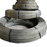 Alambre de Acero Preesforzado para Hormigón con Nervadura Espiral, Alta Resistencia a la Tracción, Acero para Conformado en Frío, Estándar AiSi Grado 77B, 12.7mm