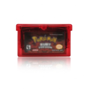 ใบไม้สีเขียวมรกตสุดฮอต รุ้งแดง ทับทิม ไพลิน โปเกมอนยอดนิยมสำหรับเกม GBA สำหรับการ์ด GBA - Product Image 6