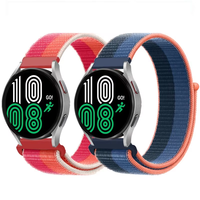 Bracelet de montre en nylon 20/22 mm avec boucle, compatible avec les montres 7/5/6, inclut les broches de fixation