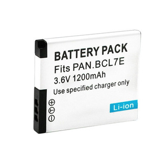 DMW-BCL7 1200mAh <b>Camera</b> Battery for Panasonic LUMIX DMC-F5 DMC-FH10 CE RoHS Certified Wholesale Bulk High Capacity - Product Image 1