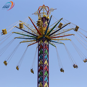 Atracción de Parque de Diversiones al Aire Libre para Adultos, Emocionantes Juegos de Caída Libre, Súper Columpio de <span class=keywords><strong>Luna</strong></span> <span class=keywords><strong>Park</strong></span>, Sillas Voladoras y Torres de Juegos en Venta - Product Image 1