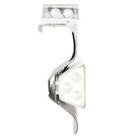 Lumière de garde-corps solaire pour PC avec film réfléchissant prismatique haute intensité, protection IP66 pour la sécurité des courbes et des tunnels