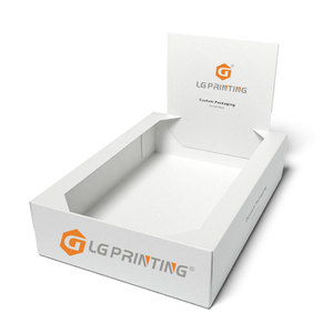 Xé bao bì giấy hiển thị hộp các tông sóng carton Pop Up <span class=keywords><strong>shipper</strong></span> hiển thị truy cập hộp đóng gói - Product Image 2