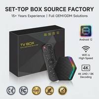 Boîtier TV Android 12 Tendance 2026 Allwinner H618 T95ZPLUS WiFi 6 4K HDR10 Version Globale, Boîtier Décodeur Intelligent OEM ODM Direct Usine