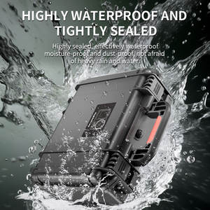 STARTRC Étui de transport étanche IP67, anti-explosion, antichoc, avec fermeture, pour Action 4 Full Kit, 28x22.5x9.8cm - Product Image 4