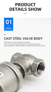 JTALV - Cabezal de Plástico de Acero Inoxidable de Alta Calidad, 1 Año de Garantía, Neumático, Nuevo, Rosca en Ángulo Tipo T - Product Image 2