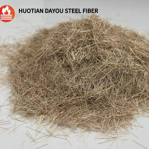 Fibres d'acier plaquées cuivre pour améliorer la résistance au glissement des rampes de <span class=keywords><strong>garage</strong></span> souterraines en béton - Product Image 1