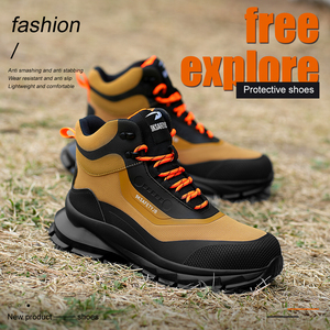 Anti Splash Water Safety <b>Shoes</b> <b>Men</b> Wear Resistant <b>Work</b> Boots Steel Toe <b>Shoes</b> Puncture-Proof Protective <b>Shoes</b> Security Boots - Product Image 4
