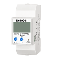 YTL DC meter DEM2D series 5 ~ 1000V Din-Rail 1 Fase 2W DC Medidor de potencia