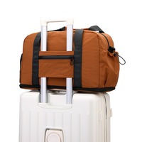 Sac de voyage extensible Taslon avec compartiments séparés, compartiment à chaussures indépendant, grande capacité, Bolsa De Viaje