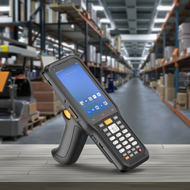Android 4 Inch Full Keyboard PDA Rugged Handheld Terminal with 4G NFC WIFI 1D 2D Scanner for Collectors
