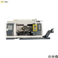 Mini tour CNC 5 axes CKX750-2000, machine de tournage, outil de fraisage CNC, tour à cylindre CNC