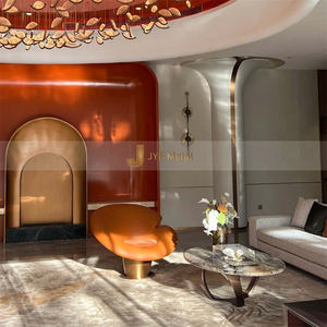 ANW382 Panneaux décoratifs en acier inoxydable finition miroir, couleurs adaptées aux espaces d'ingénierie intérieure - Product Image 5