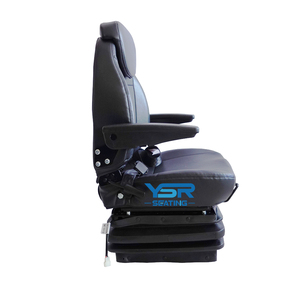 Asiento de Camión Universal Compacto y Resistente, Asiento de <span class=keywords><strong>Conductor</strong></span> Utilitario Cómodo con Suspensión Mecánica, Duradero - Product Image 6