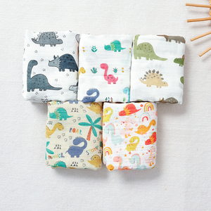 Kangobaby Baby Swaddles Soft Transpirable Muselina Wraps Organic Bamboo Cochecito Cubierta Recibir Manta Set para Recién Nacidos - Product Image 1