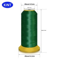 Fil à broder élastique en nylon KINT 150D/210D, bobines plates en cône, vente en gros Zhongshan Guangdong