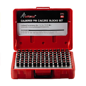 Calibrated Pin <b>Gauge</b> Blocks Set 0.80 To 10.00 Mm Precision <b>Measurement</b> <b>Tool</b> For Machining And Engineering Use - Product Image 2
