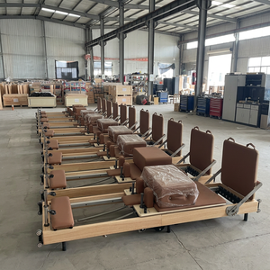 2026 Coral OEM Custom Logo Folding Home <b>Yoga</b> Professional Tower Bed Maple Wood Commercial Equipment Board <b>Body</b> Eleven-MF-RE001 1 - Product Image 6