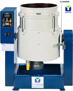 60L 120L centrifugal disc finishing machine, disc polishing machine, centrifugal deburring machine