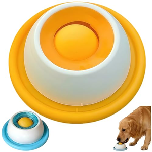 Nouveau Bol Anti-Anxiété 2026 avec Balle Rotative Personnalisable – Bol à Lécher Durable pour Chien – Jouet à Lécher pour Chien - Product Image 1