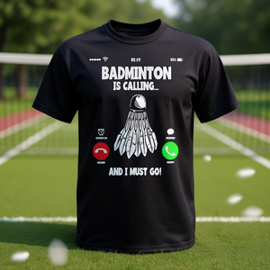 T-shirt de badminton promotionnel avec un design attrayant - Product Image 3