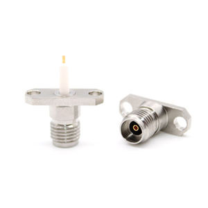 Rf מחבר דיוק rf מחבר mwave 2.92 מ "מ נקבה plange מחבר 4 חור פלאנג 'הר סיכה הלחמה מגע 50 אוהם - Product Image 3