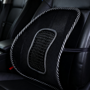 Bantalan penopang <span class=keywords><strong>Lumbar</strong></span> mewah, bantalan penyangga punggung jala bernapas untuk kursi kantor dan kursi mobil - Product Image 6