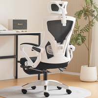 Chaises de bureau pleine maille à dossier haut avec support lombaire réglable chaise de bureau économique chaise de bureau d'ordinateur