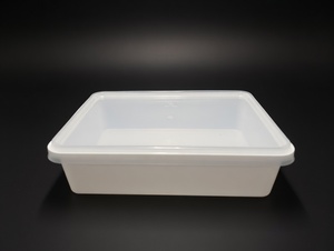 กล่องพลาสติกโพลีโพรพิลีน IML ยี่ห้อพารัส โพลีเมอร์ส ขนาด 500 กรัม รุ่น IML-011 สำหรับบรรจุภัณฑ์นมและไอศกรีม ขายส่ง - Product Image 1
