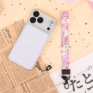 Promotional Custom Printed Logo Woven Rope Mobile <b>Phone</b> Lanyard With ID Card Badge <b>Holder</b> <b>Neck</b> Strap Teacher Polyester Lanyard - Product Image 1