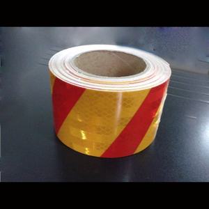 <span class=keywords><strong>Cinta</strong></span> de Seguridad Reflectante Blanca y Roja de Material PET Impermeable para Edificios, Barricadas y Cercas - Product Image 6