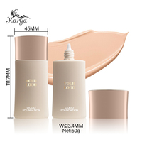 Fond de Teint Liquide Personnalisé Effet Brouillard Hydratant Contrôle du Sébum SPF Couvrance Totale Longue Tenue Éclat Naturel Léger