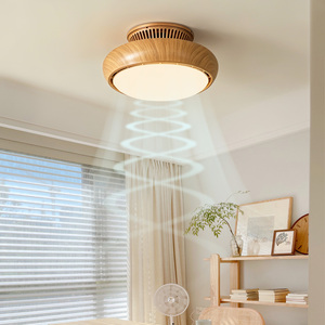 Bladeless Ceiling Fan <b>Light</b> with <b>Remote</b> Control LED Fan <b>Light</b> for Bedroom Living Room Indoor - Product Image 3