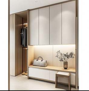 Mueble Zapatero de Madera Personalizado para Sala de Estar, Mueble para el Hogar, Almacenamiento Ecológico que Ahorra Espacio - Product Image 1