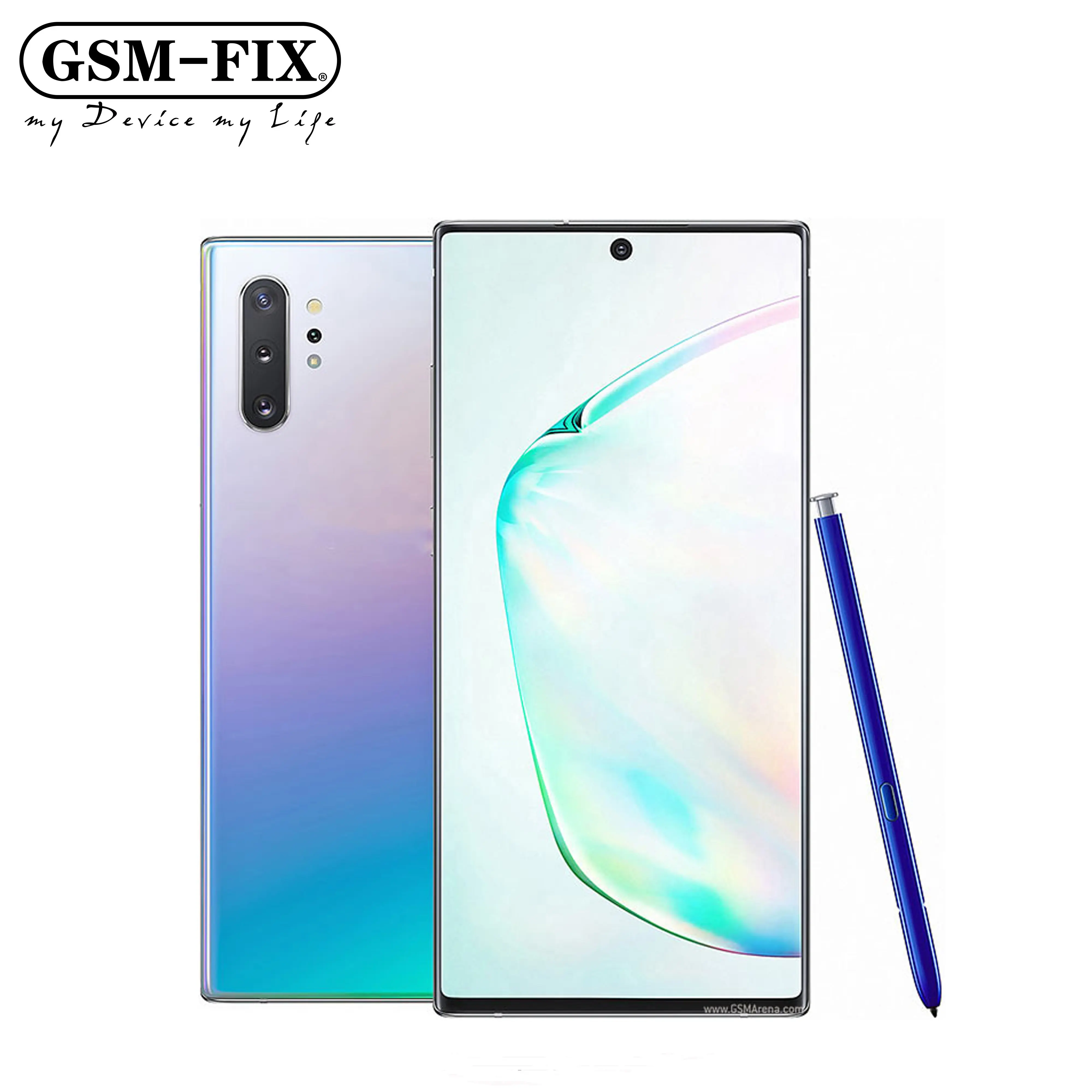 GSM-FIX For Samsung Galaxy Note 10 Plus Note10+ Duos N975FD Dual Sim Global Version 12GB 256/512GB 6.8" Exynos 4G LTE Cell Phone