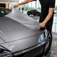 Films de protection de peinture automobile en satin CG, rouleau de TPU PPF mat auto-réparateur anti-rayures 7,5 mil pour les installateurs de films de protection automobile