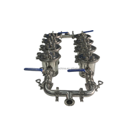 Filtre magnétique multi-tubes pour poudres et liquides, filtre magnétique pour tuyauterie, éliminateur de fer de type pipeline