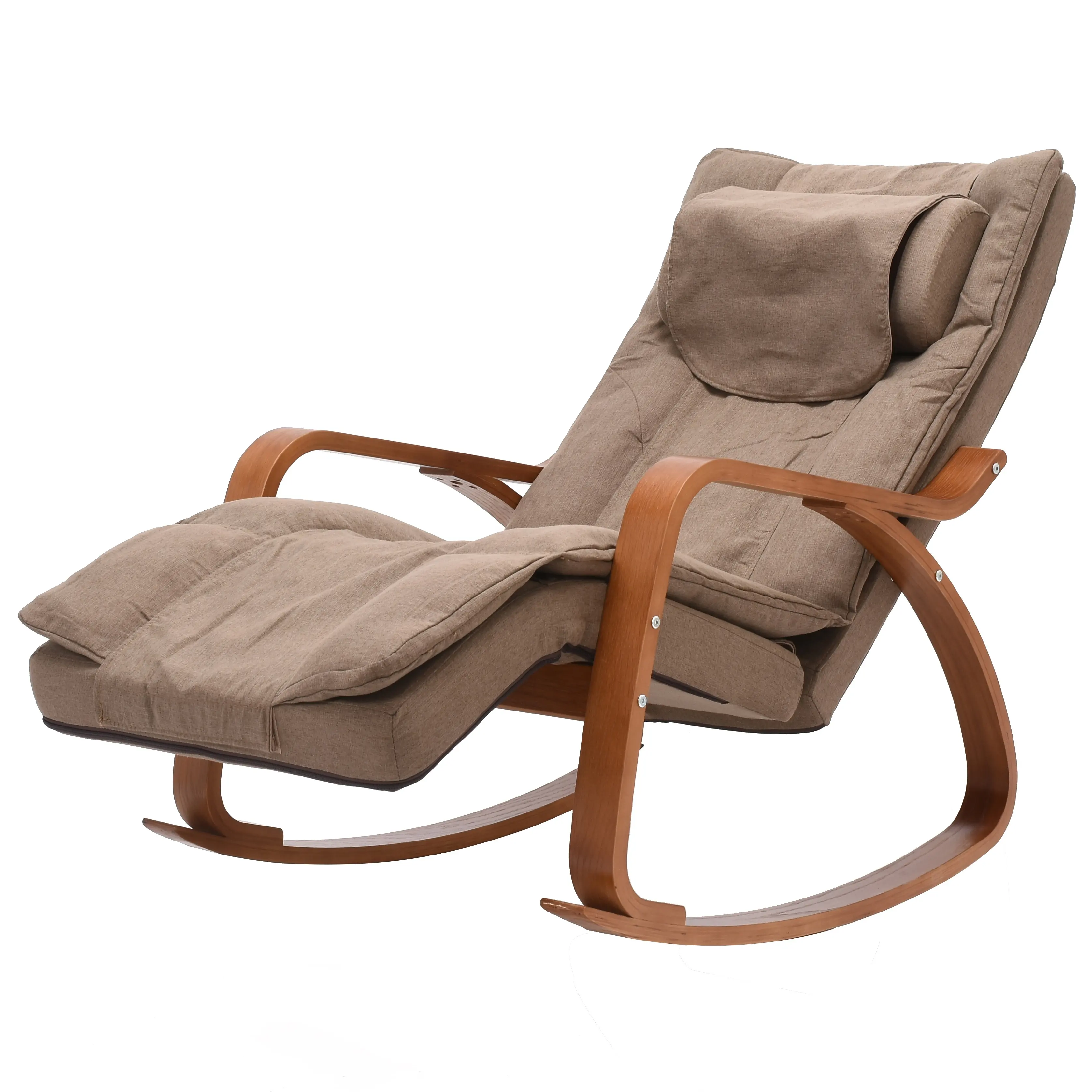 Shiatsu 4D 3D trọng lực không Rocking ghế massage ngồi có thể ngả massage ngoài trời Rocking Chair