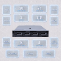 Serveur Rack R740 R740xd R760 R730xd R720xd 2U 8 Baies HPC Web Extensible Virtualisation Sécurité Pare-feu VPN
