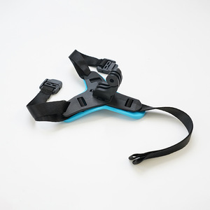 Soporte para Cámara de Acción GoPro, Correa Ajustable de Plástico para Casco, para Motocicleta y Uso Todoterreno - Product Image 2