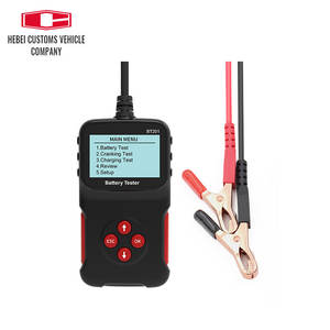 Probador de batería BT201 fácil de usar de 12V, probador de batería multilingüe, Detector de batería CCA GEL <span class=keywords><strong>AGM</strong></span> EFB inundado ordinario - Product Image 4
