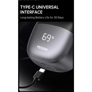 CITICITY Afeitadora Eléctrica para Hombre con Recortador Nasal, para Uso en Casa y Viajes, con Estuche Compacto para Limpieza en Seco/Húmedo, para Mantenerse Impecable sin Esfuerzo - Product Image 5