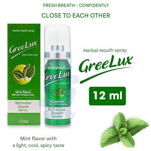 Spray Bucal Herbal Hoa Linh de Menta Fresca Greelux, 12 ml, Unisex, Eliminación Rápida del Mal Aliento, Desodorización, Cuidado Bucal, Tamaño Regular - Product Image 3