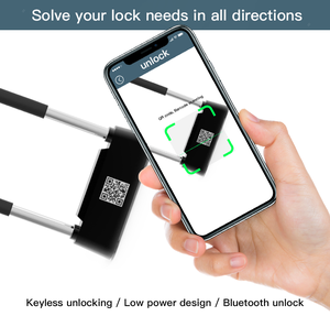 Omni New Ble QR Scan Unlock Bike E-bike moto veicolo elettrico Smart Ble U Lock serratura intelligente - Product Image 2