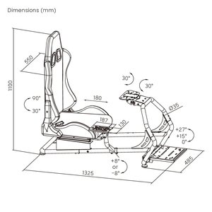 Soporte <span class=keywords><strong>para</strong></span> <span class=keywords><strong>Simulador</strong></span> <span class=keywords><strong>de</strong></span> Carreras LRS03-BS-KP01 <span class=keywords><strong>F1</strong></span>, Asiento <span class=keywords><strong>de</strong></span> Simulación <span class=keywords><strong>de</strong></span> Carreras con Soporte <span class=keywords><strong>para</strong></span> Palanca <span class=keywords><strong>de</strong></span> Cambios <span class=keywords><strong>para</strong></span> Simulación <span class=keywords><strong>de</strong></span> Conducción - Product Image 6